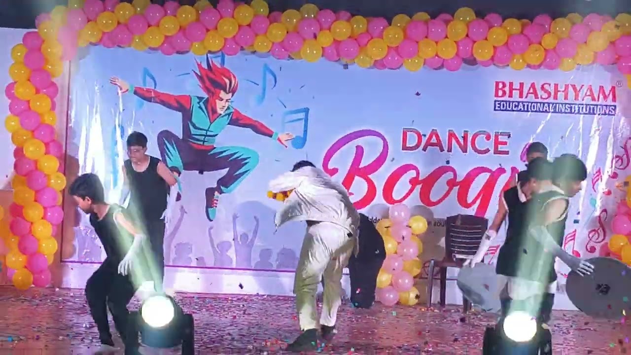 BHASHYAM ZONAL DANCE COMPETITION VIZIANAGARAM BRANCH SENIOR BOYS.. SECOND PLACE 