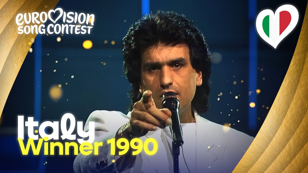 Toto Cutugno - Insieme: 1992 - Italy 🇮🇹 - Grand Final - Winner of Eurovision 1990