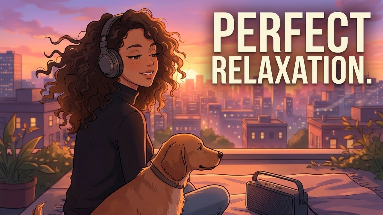 Blues Lofi Hip Hop | Warm Sunset beats to Relax