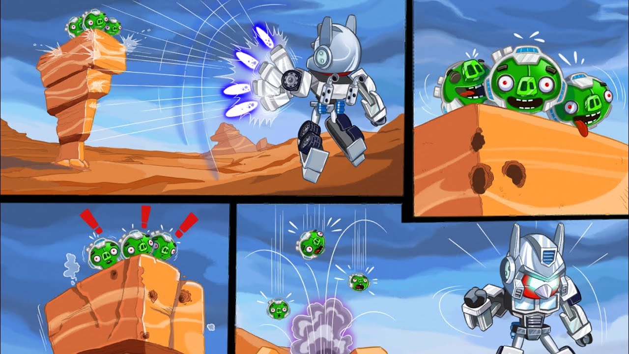 RESGATE DO ULTRA MAGNUS ANGRY BIRDS TRANSFORMES PARTE 3 PT BR 