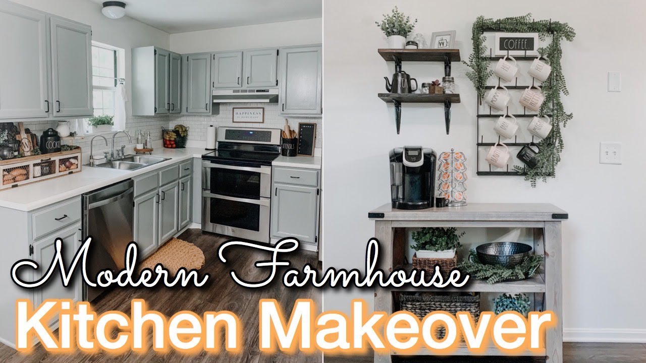 DIY Small Kitchen Makeover on a Budget 2020
