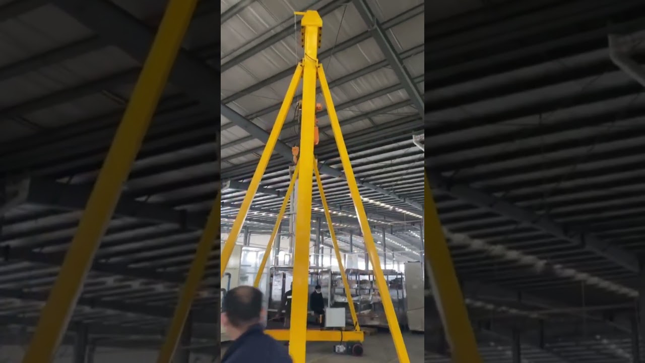 5 Ton Portable Gantry Crane with Remote Control for Sale, Cost-effective Mobile Gantry Crane