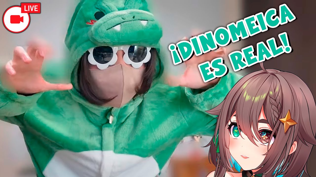 🟢 【ES/JP】COSPLAY DE DINOSAURIO Y ZING