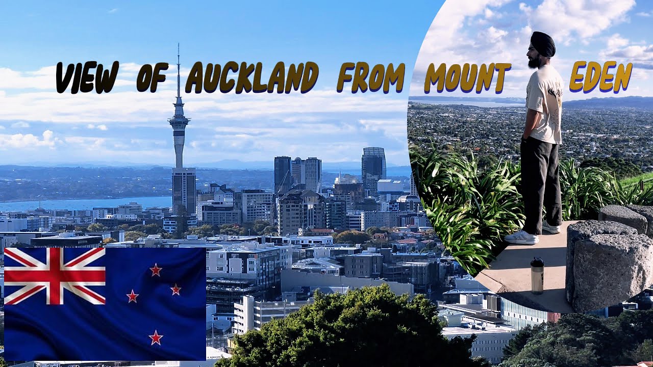 Breathtaking views of Auckland from Mount Eden | Erupted Volcano of Auckland | Nature of New Zealand