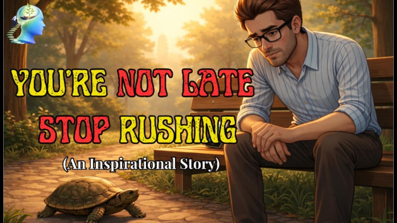 Stop Rushing Your Life (A Message Every Man Needs at 25–40) | Inspirational Story