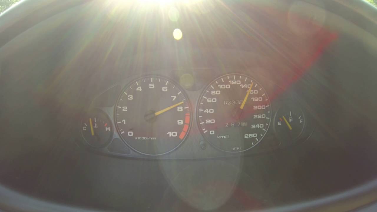 Honda Integra Type R acceleration 0-limiter