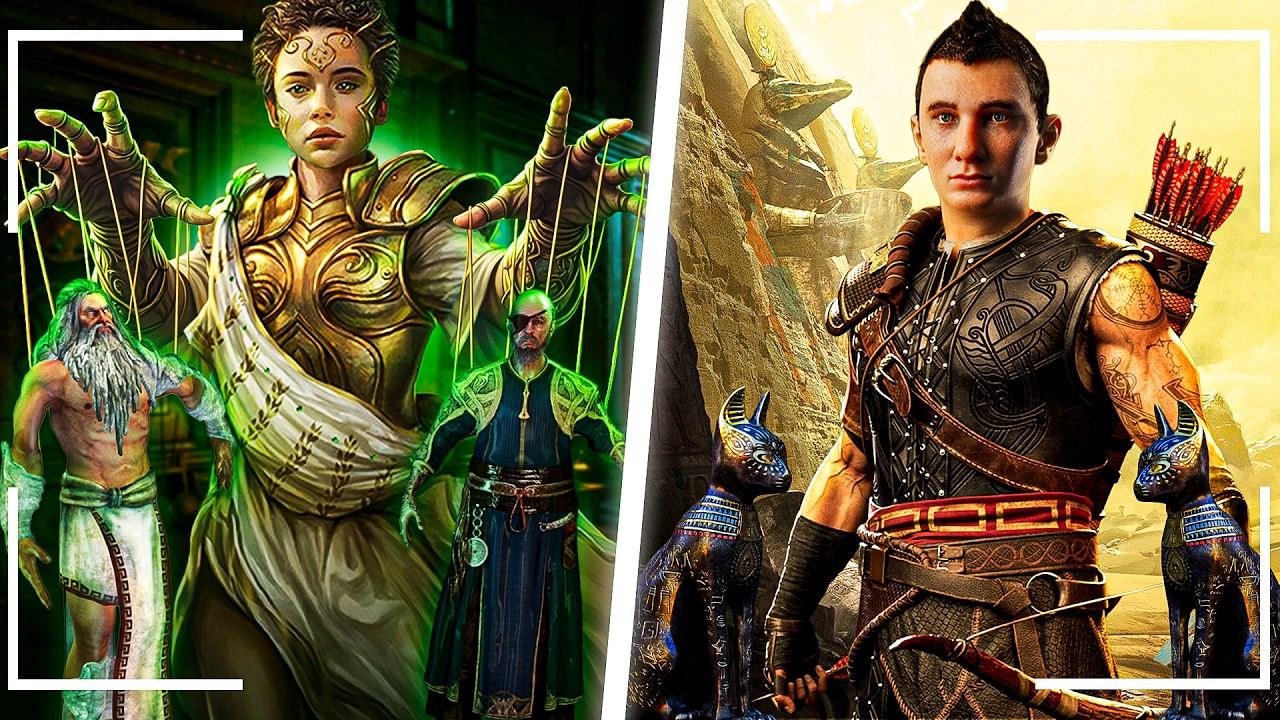 GOW Egipto: Atenea controlaba a Odín y Zeus | ¿Atreus vs Atenea?