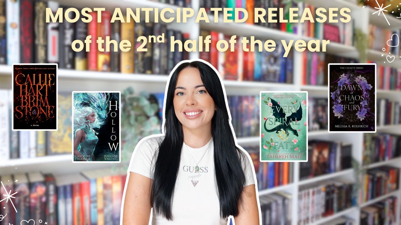 most ANTICIPATED releases of the second half of 2025 📖✨ new release TBR