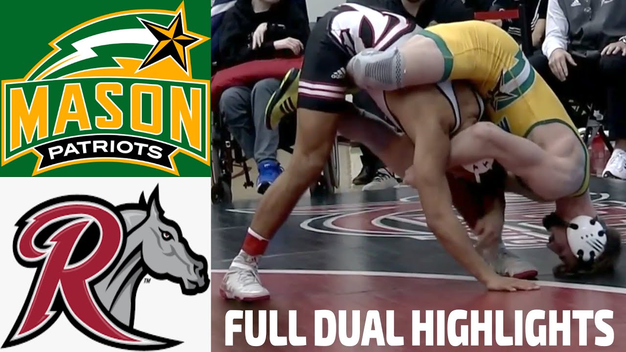 George Mason Patriots vs Rider Broncs Men's College Wrestling Full Highlights 2025