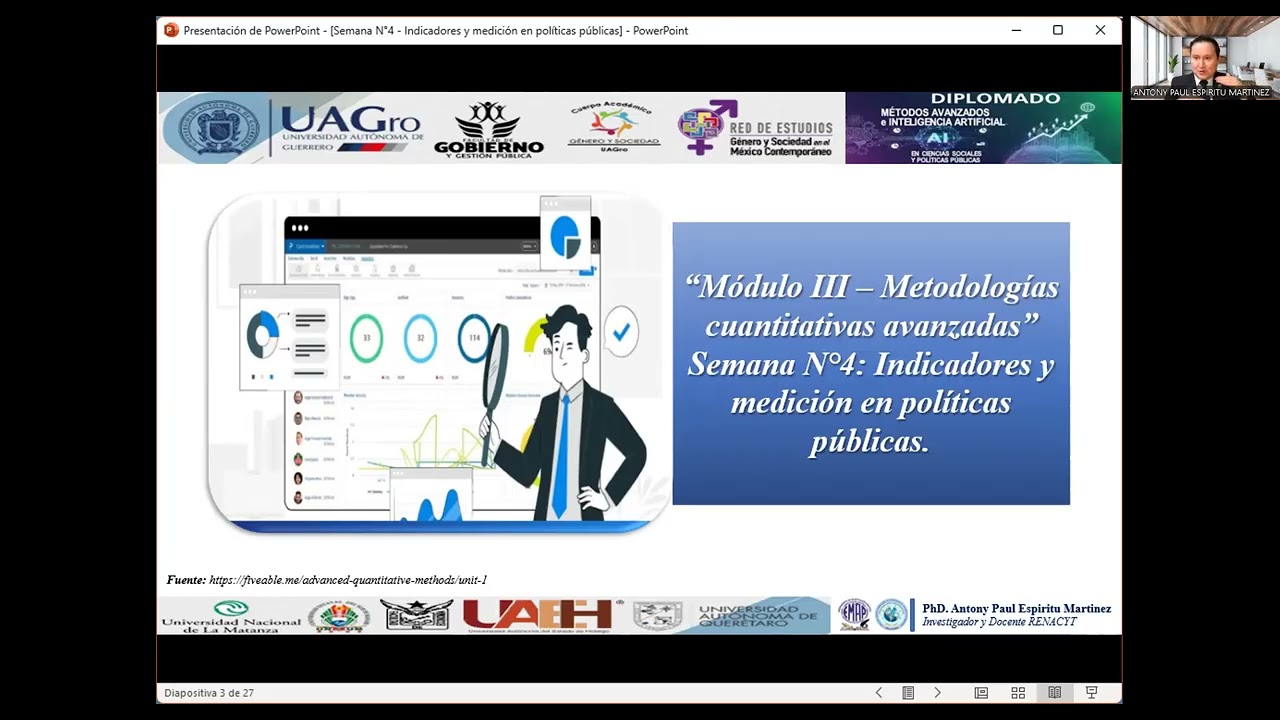 Semana N°4   Indicadores y medición en políticas públicas   Video