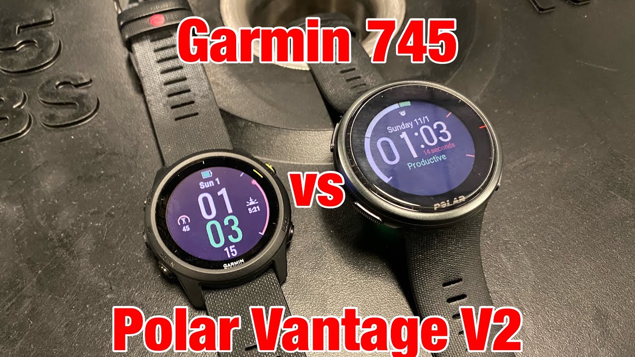 Garmin Forerunner 745 vs Polar Vantage V2 Review for CrossFit/HIIT Training FitGearHunter.com