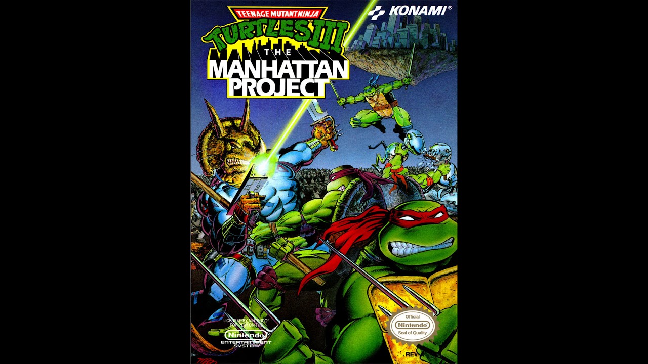 TMNT 3: The Manhattan Project (NES/FC) Music - Level 3: Bridge of Danger [HQ]