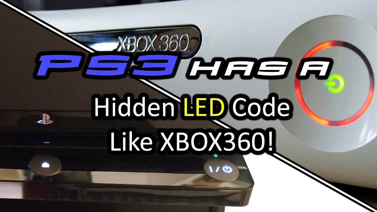 PS3 Slim - LED Error Code!