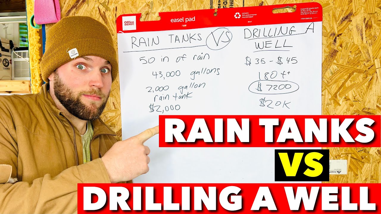 Drill a Well OR Catch Rainwater? Here&rsquo;s Pros & Cons of Each
