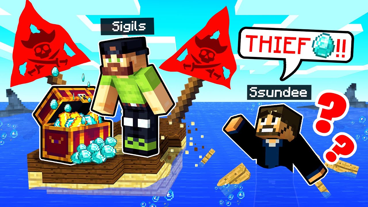 Building the Strongest Pirate Base in Minecraft