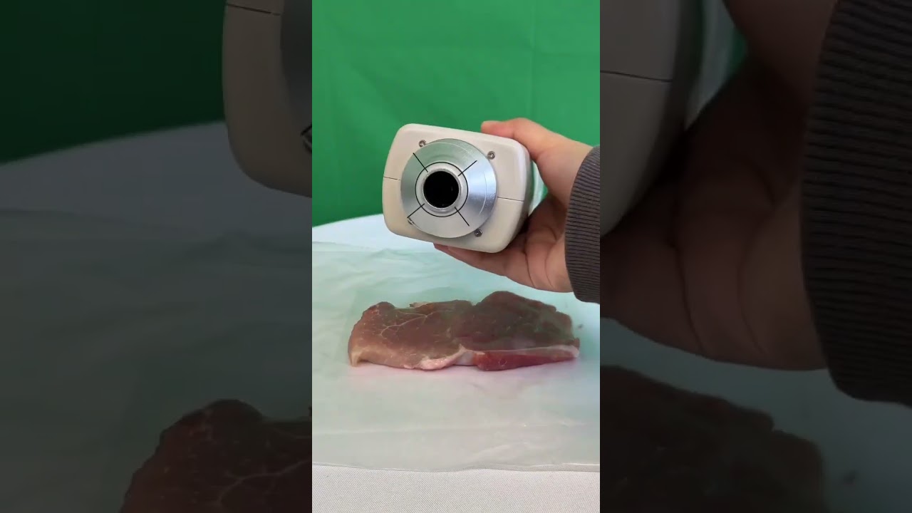 How to check meat color difference 