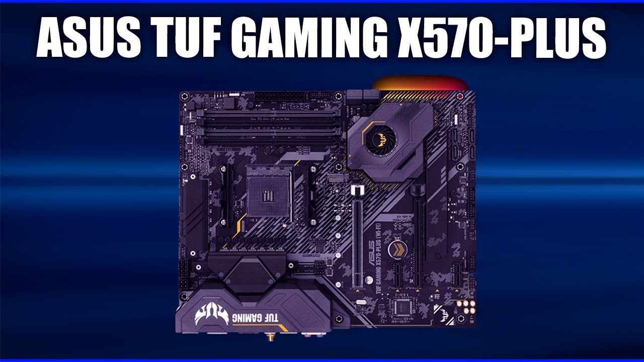 Материнская плата  Asus TUF GAMING X570-PLUS
