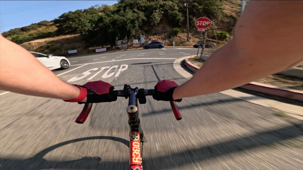 Fixed Gear POV Quick Ride to Griffith 6/10/2025