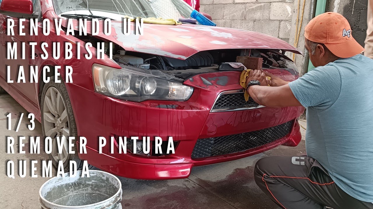 como pintar un auto, Lancer Cap 1