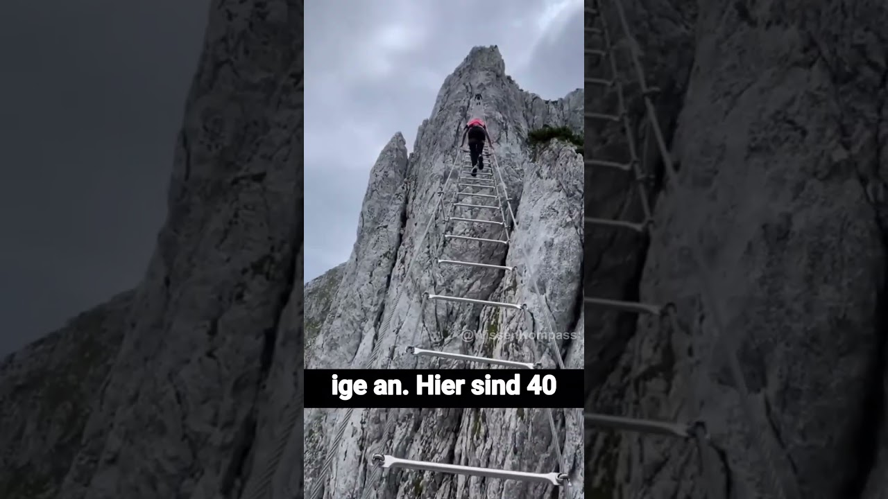 Via Ferrata &Ouml;sterreich: 40m Leiter &ndash; Nervenkitzel garantiert!