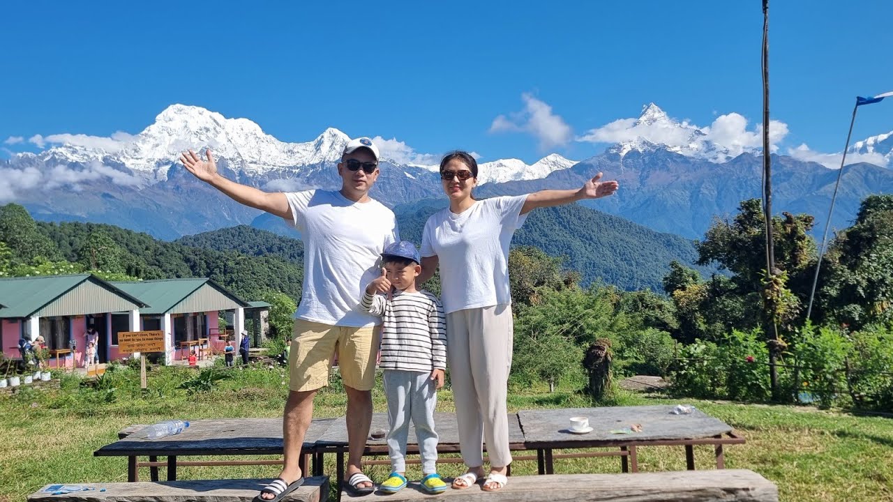How to reach at Australia Camp (2000M) with 6 Year old | Nepal| September 2022