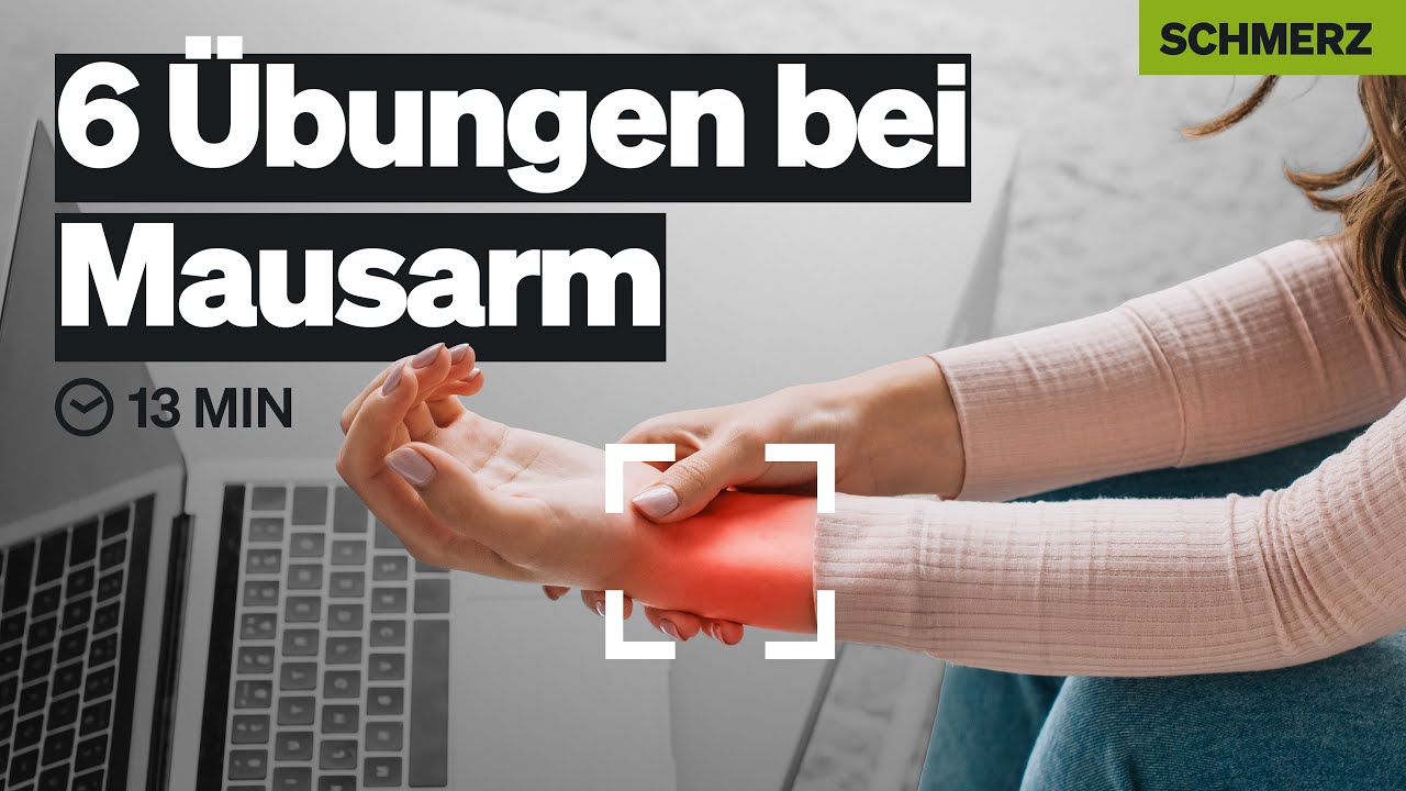 Mausarm Übungen: 6 effektive Methoden gegen Schmerzen im Unterarm (RSI-Syndrom)