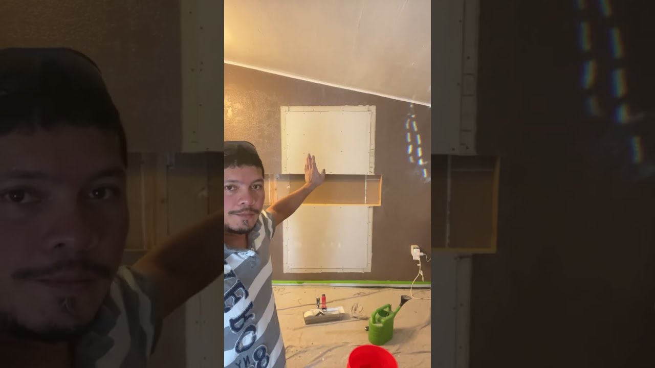 Tape and flout wall 