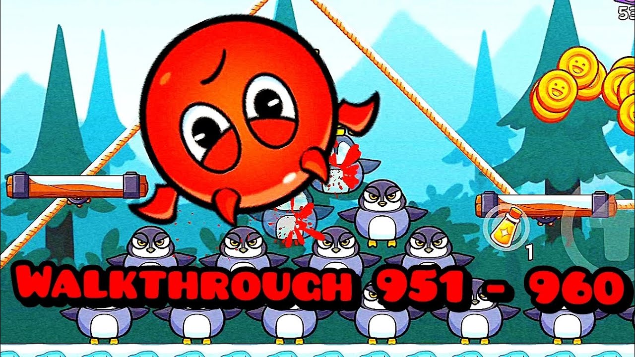 Red Ball V - Red Boss Challenge 951 - 960 | MGIF | Android Gameplay WFG