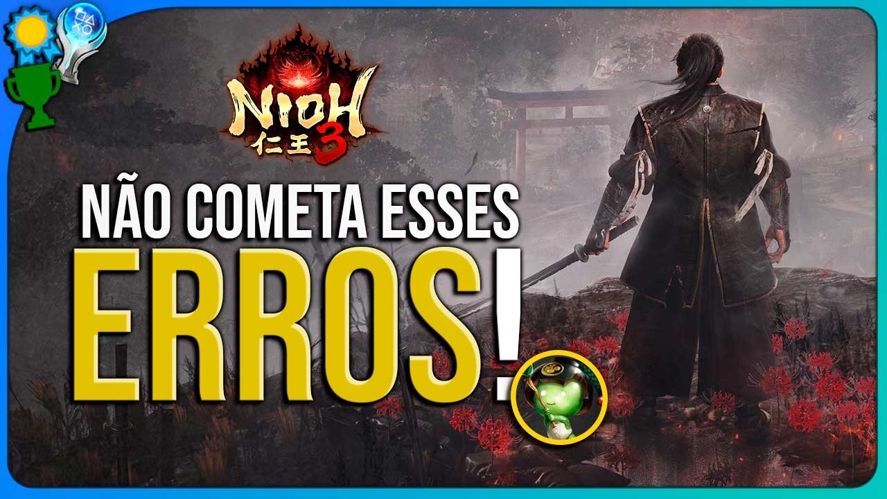COMEÇANDO BEM em NIOH 3! As Melhores Dicas DE POSTURA E ARMAS!