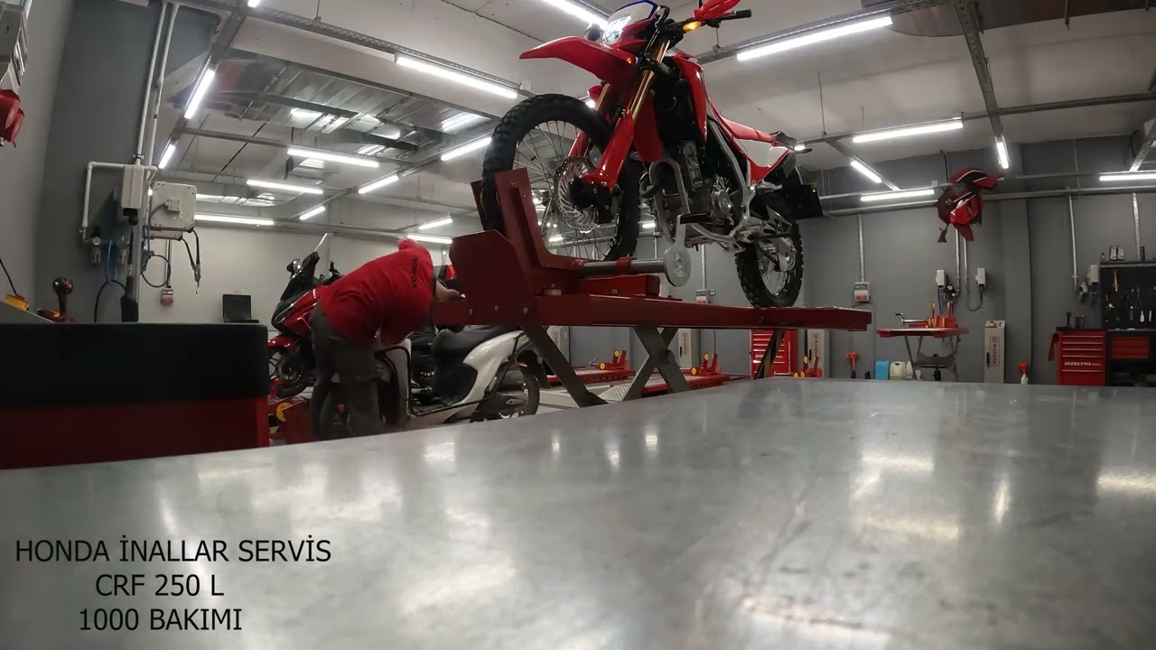 HONDA İNALLAR CRF 250 1000 BAKIMI