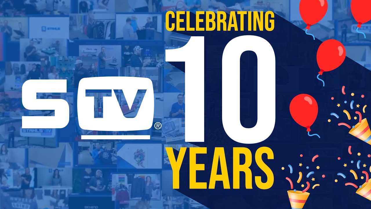 10 лет STAHLS&rsquo; TV: Помогаем полиграфическим компаниям начинать, развивать и добиваться успеха.