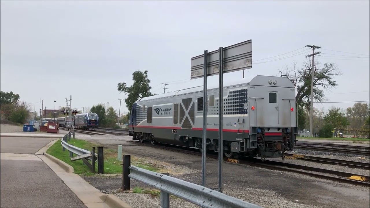 Locomotive Switch Out Job at the Pontiac Amtrak Station