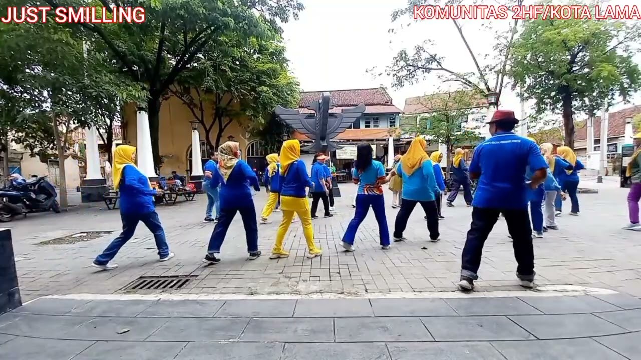 JUST SMILLING Choreo by: Herlina Aritonang(INA) Des 2025.Demo by: KOMUNITAS 2HF DCI /KOTA LAMA