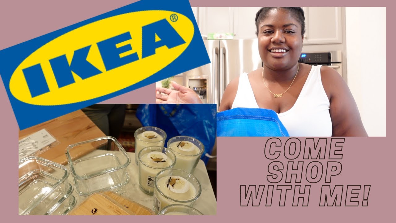 Ikea Shop With Me | Desk Shopping | Kitchen Organization | August 2020 | Kaitlin Millie