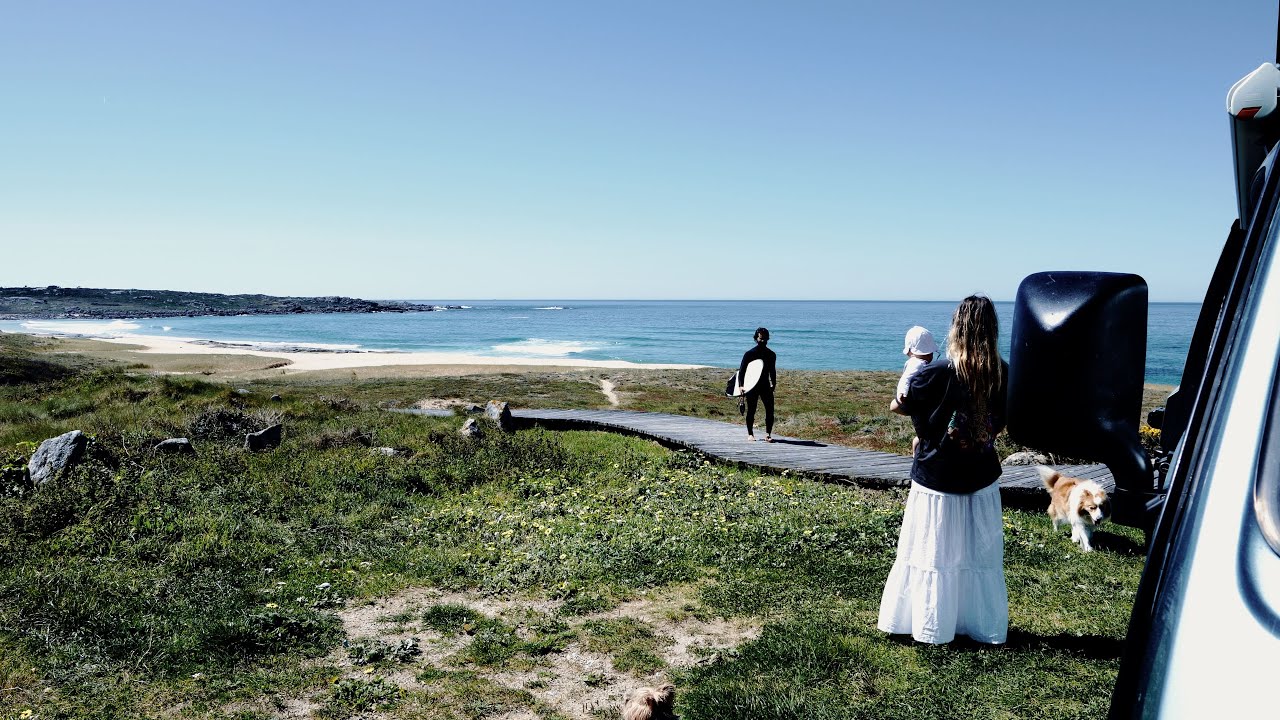 Surfeando en primavera en Galicia