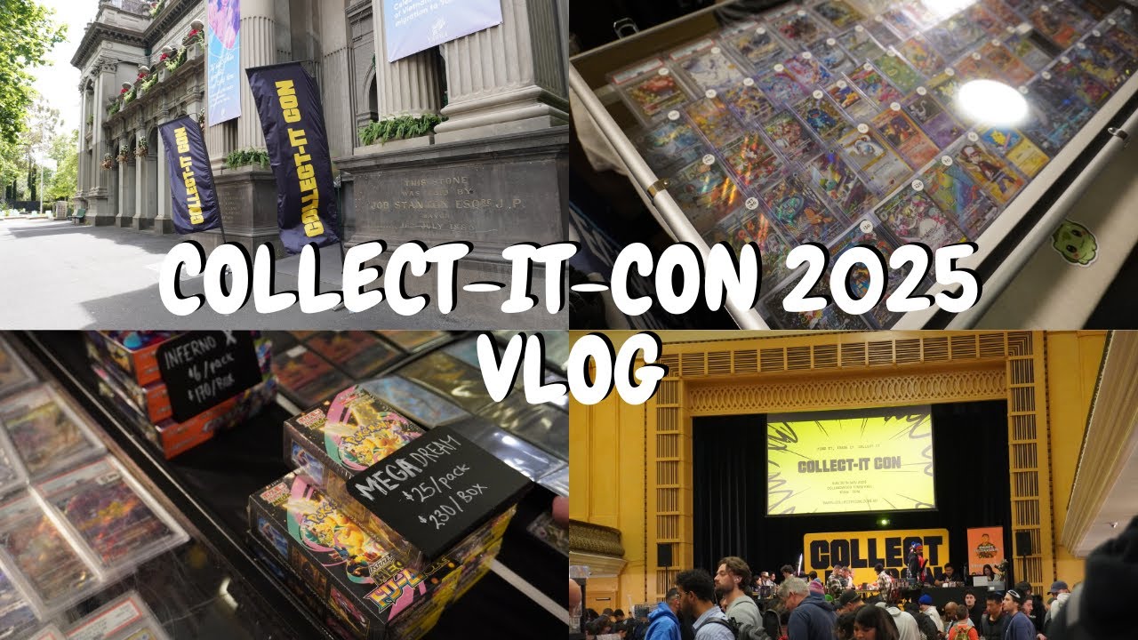 FINAL CARD SHOW OF THE YEAR! | Collect-It-Con 2025 Vlog