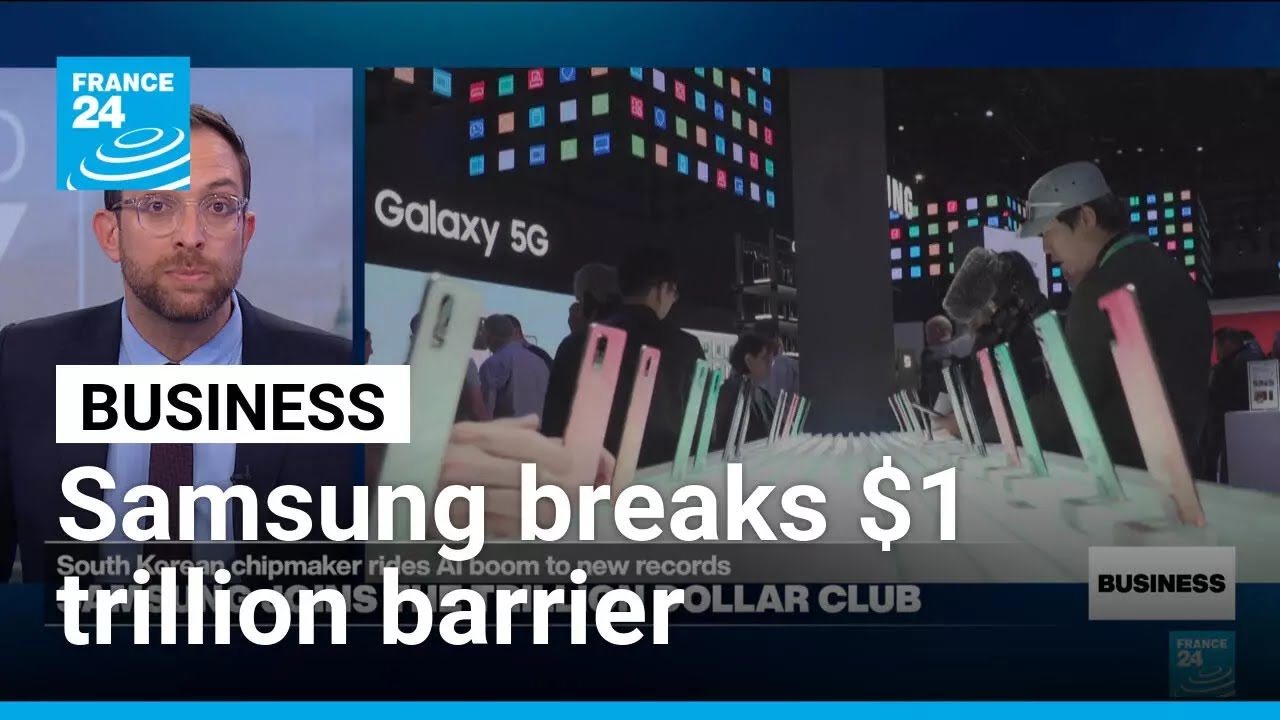 Samsung Electronics reaches $1 trillion market cap thanks to surging demand for AI chips
