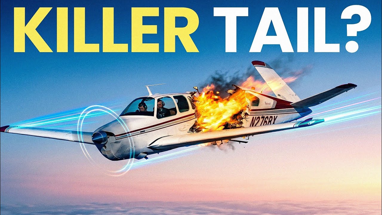Why did this Plane Rack Up Over 200 In-flight Breakups: V-Tail Bonanza