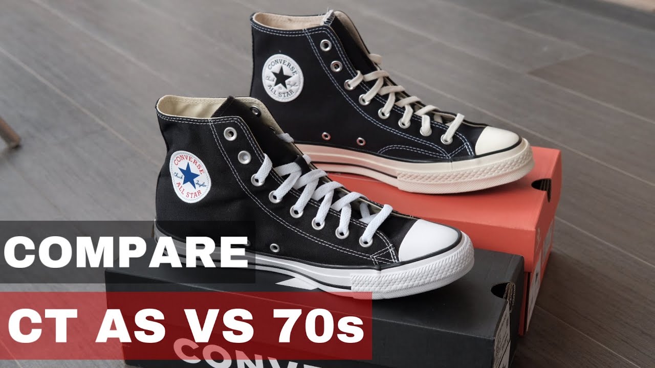 COMPARE - PERBEDAAN CONVERSE CHUCK TAYLOR ALL STAR VS 70S