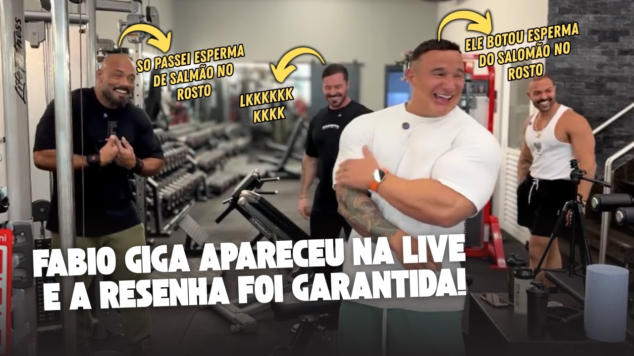 FABIO GIGA, CARIANI E BALESTRIN JUNTOS NÃO DÁ CERTO… A RESENHA FOI GARANTIDA!