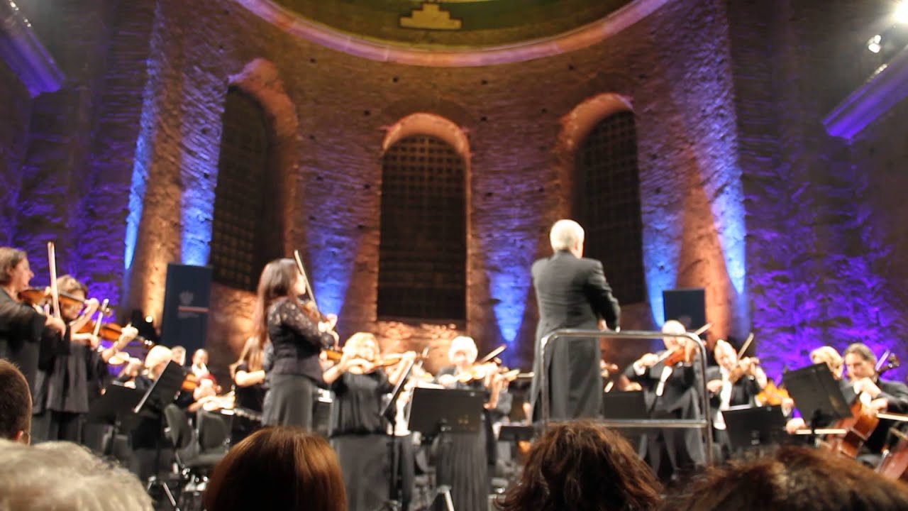 Istiklal Marşı - Istanbul State Symphonic Orchestra in Aya Irena Church
