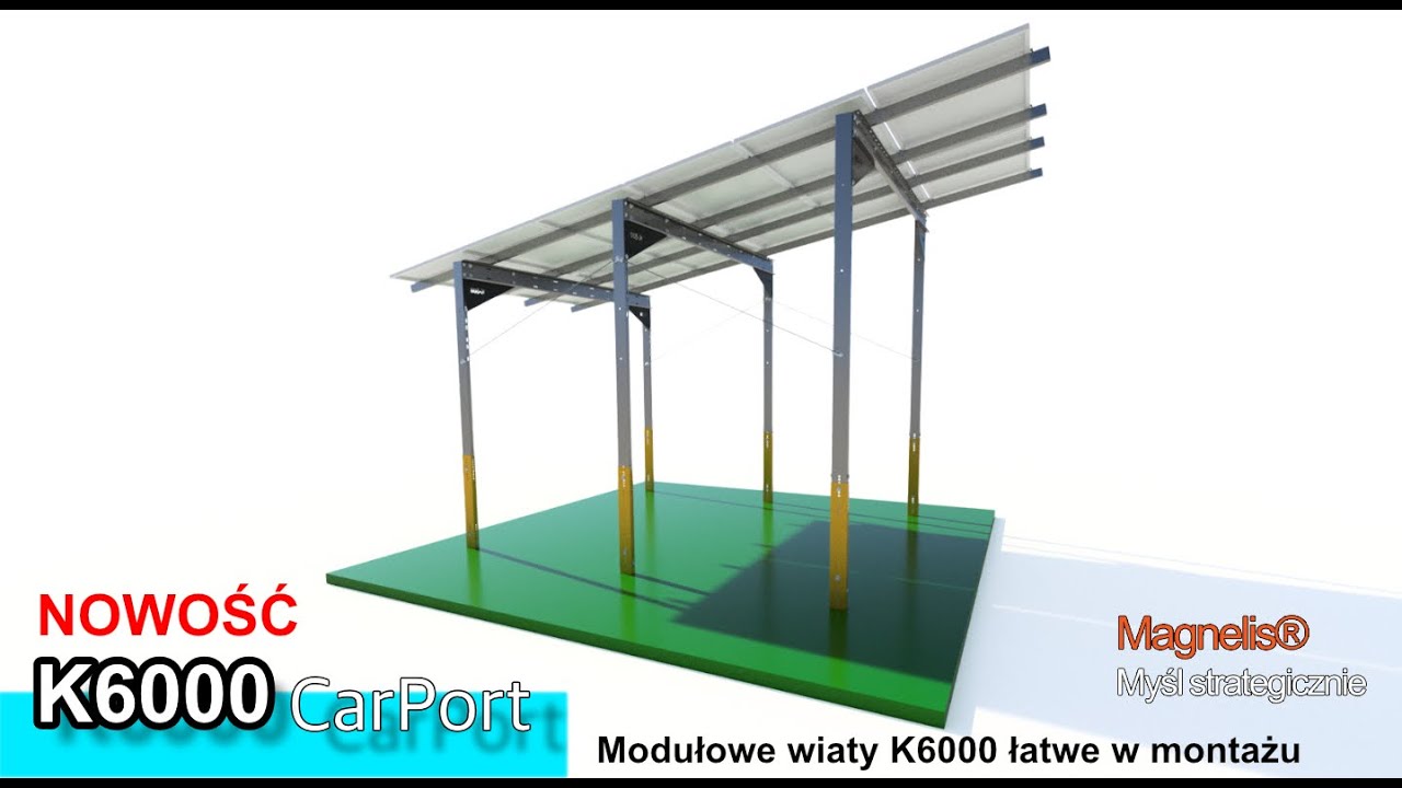 K6000 CAR PORT  K500 BEST Mounting System
