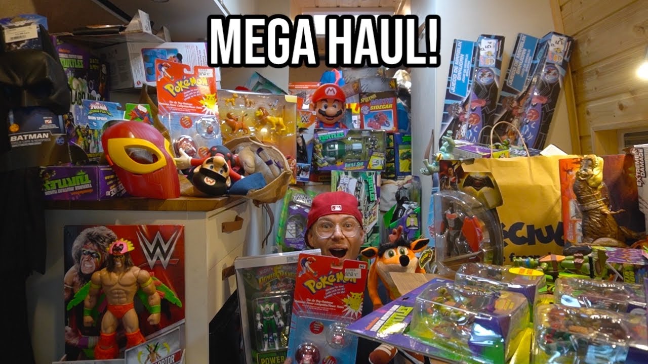 XXL Mega Spielzeug Haul von Spielzeug Läden und Flohmärkten! (Toy Haul mit Deantramp)