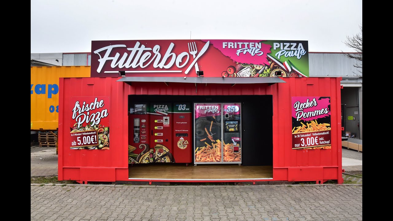Fritten Fritz: Der erste Pommes-Automat in Dessau