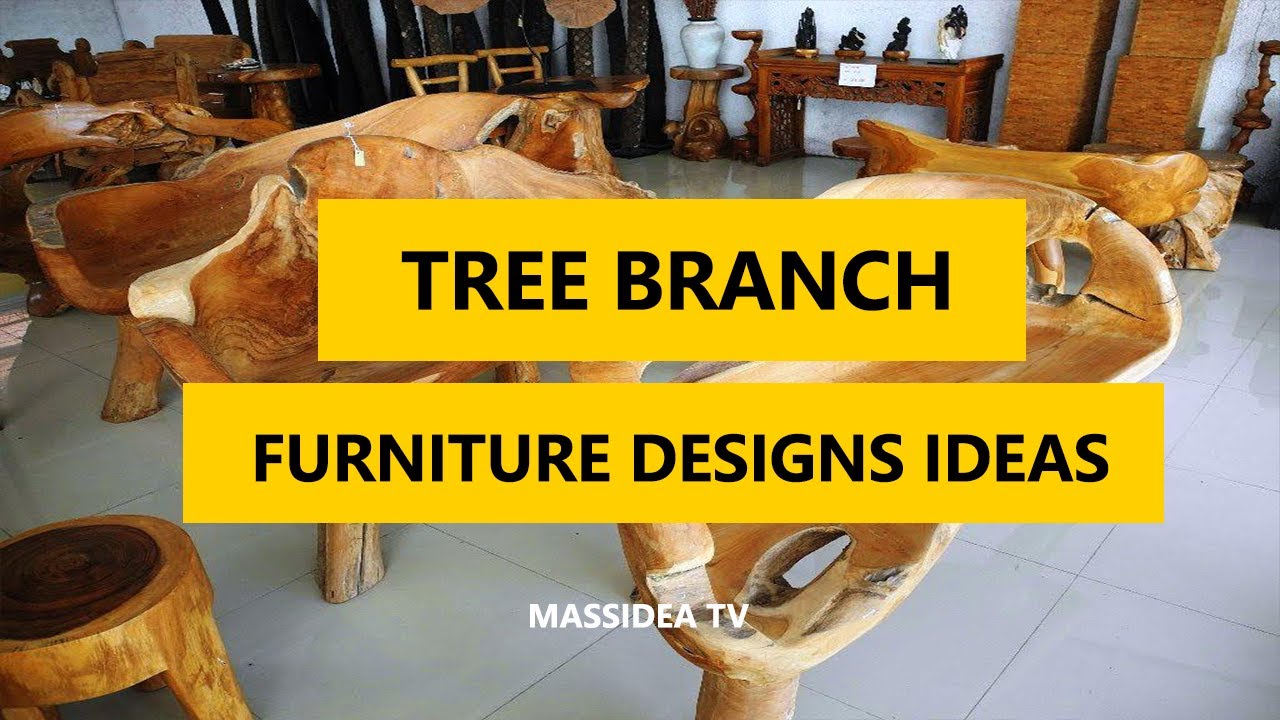 55+ Stunning Tree Branch Furniture Designs Ideas We Love 2017