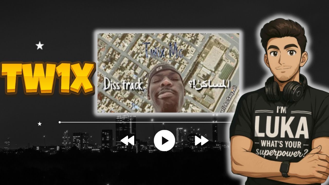 Reaction TWIX - AlMasakin (Official Lyrics Video) | تويكس - المساكن