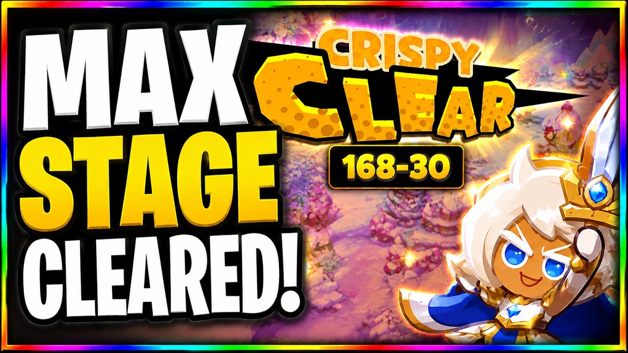 What It Takes to Reach MAX Stage! | CookieRun Crumble