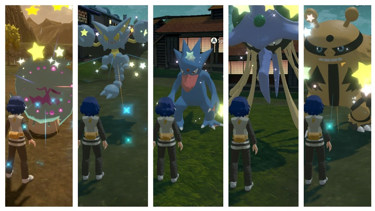 Shalpha montage (Pt. 1)  Shiny alpha pokemon compilation