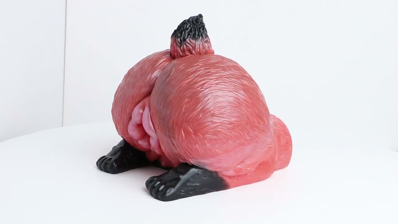 Domlust Fox Pussy Torso: Realistic Furry Animal Masturbation Doll for Hands-Free Fun!