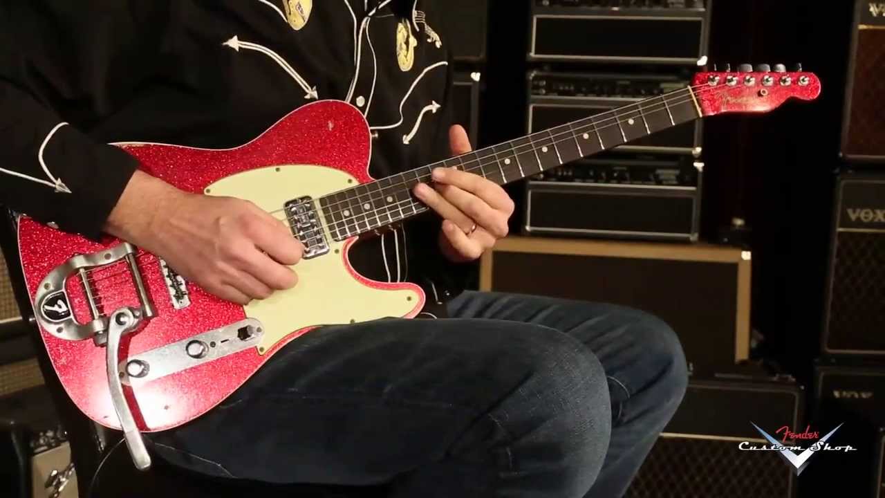 Fender Custom Shop 2014 NAMM Double TV Jones Telecaster Relic  •  SN: R73024